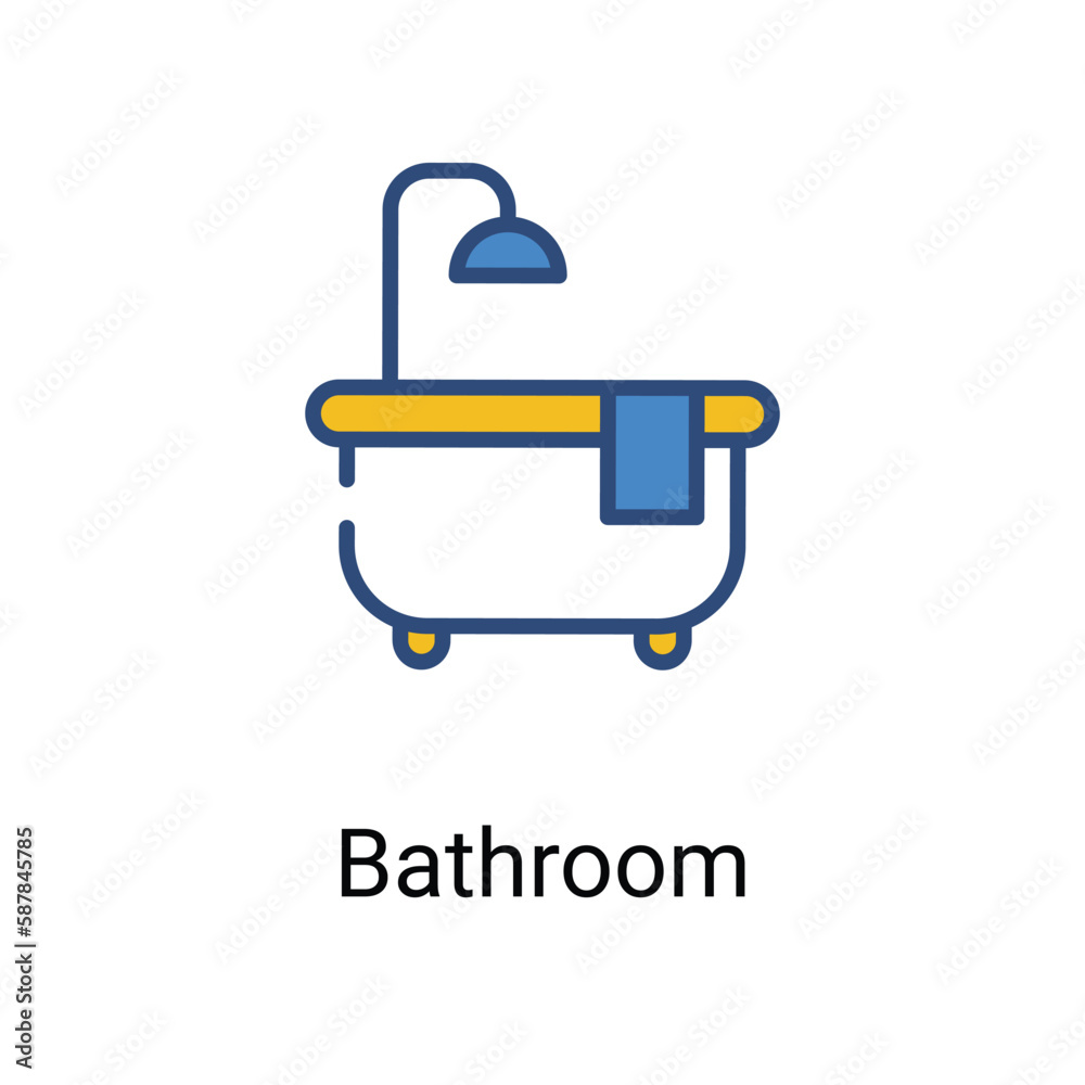 Bathroom icon. Suitable for Web Page,Mobile,App,UI,UX�and�GUI�design. Bathroom icon. Suitable for Web Page,Mobile,App,UI,UX�and�GUI�design.