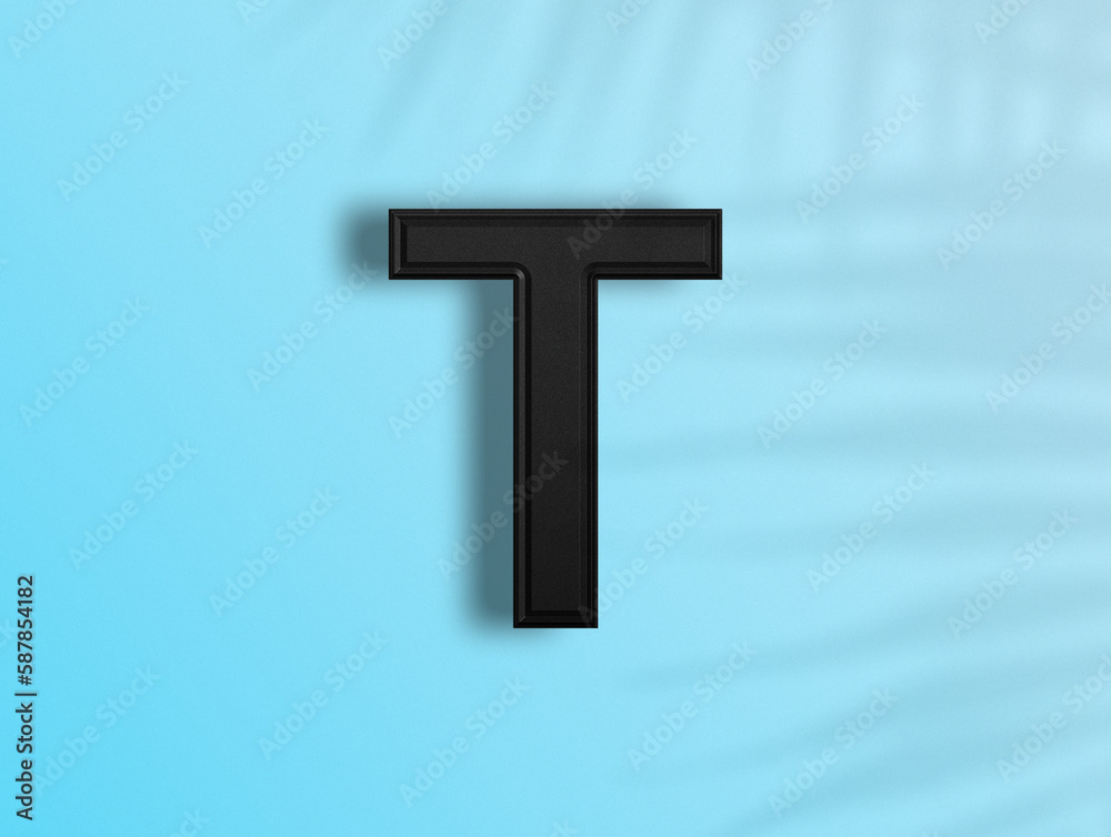 3D rendering of Alphabets 3D rendering of Alphabets
