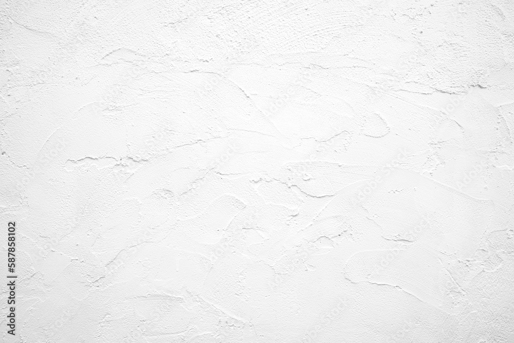 White wall concrete texture rough. Beautiful patterned white wall texture background pattern. abstract background concept - obrazy, fototapety, plakaty 