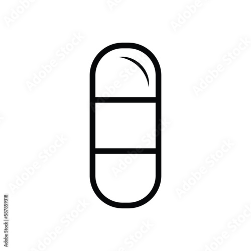 Free Download pils, capsul, icon, line, vector, illustration, desing, logo, teplate, flat,style - GFXLoad