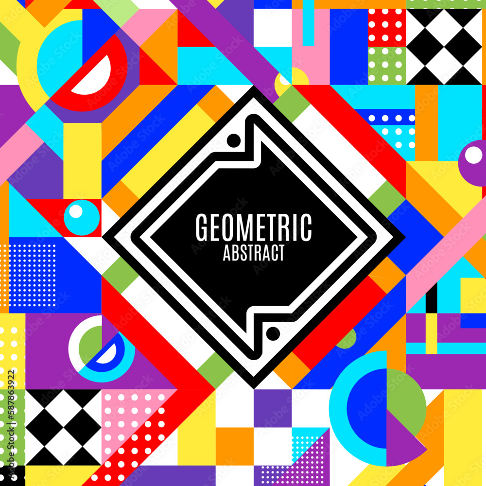 abstract geometric background