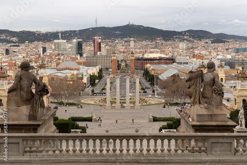 View of buildings and urban landscape of Barcelona © Steve Lovegrove