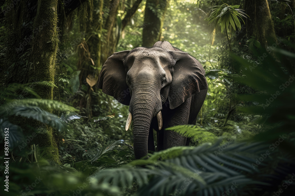 Fototapeta premium elephant 