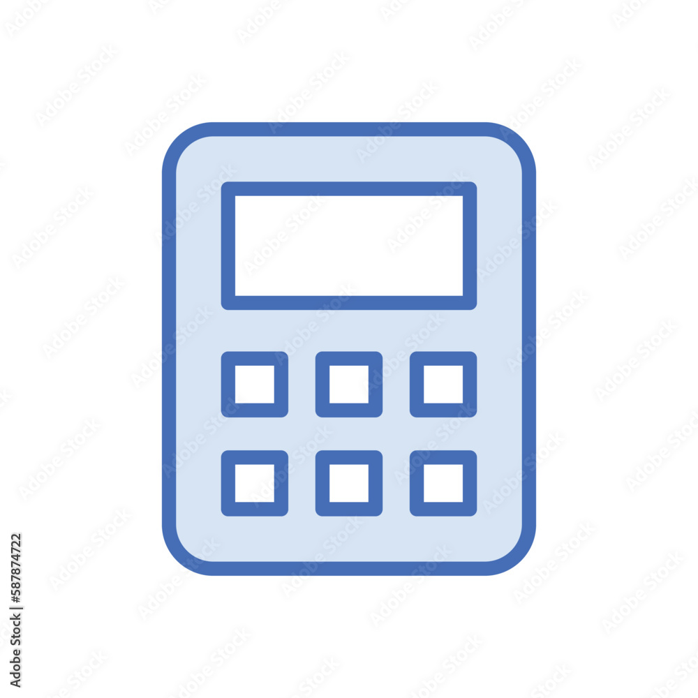 Calculator icon vector stock. Calculator icon vector stock.