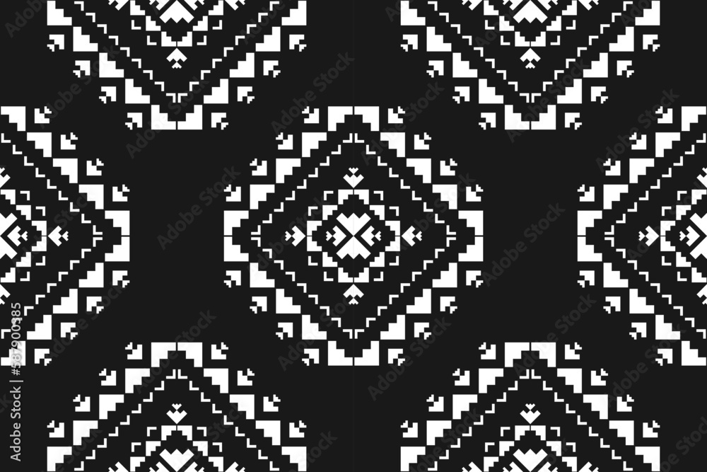 Geometric ethnic seamless pattern traditional. Aztec ethnic ornament print. Tribal pattern style. Design for background, fabric, clothing, carpet, textile, batik, embroidery. Geometric ethnic seamless pattern traditional. Aztec ethnic ornament print. Tribal pattern style. Design for background, fabric, clothing, carpet, textile, batik, embroidery.