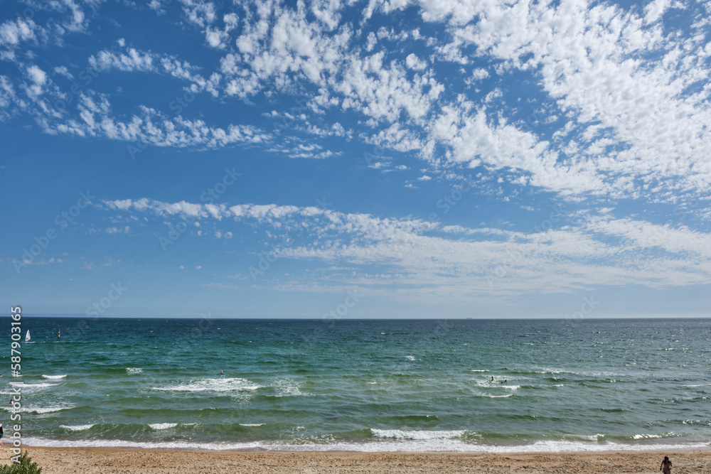 Gunnamatta Beach in Fingal is an exposed, high energy, 3km stretch of beach with a wide, rip dominated surf zone. It is located in the Mornington Peninsula National Park 