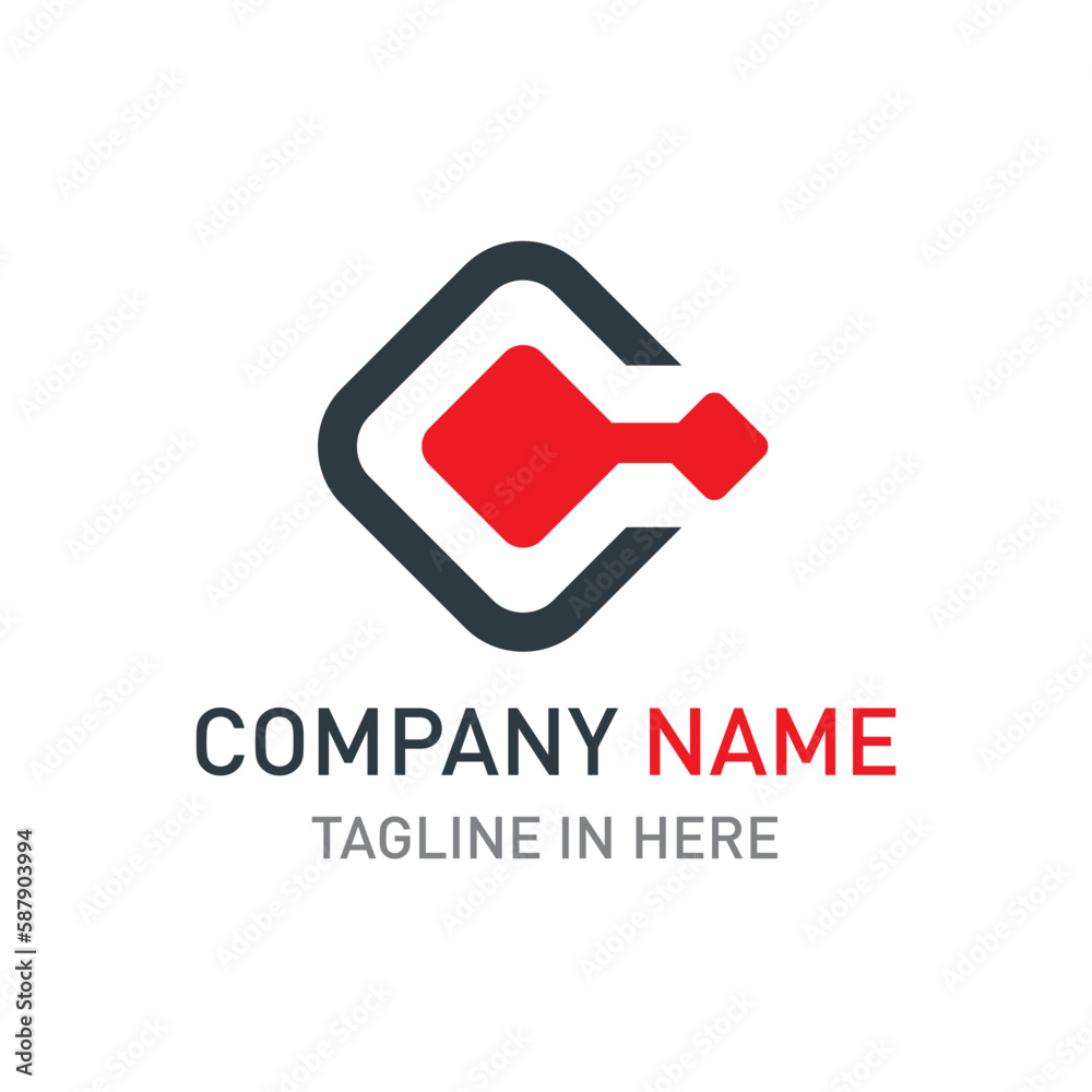 Company vector logo design 