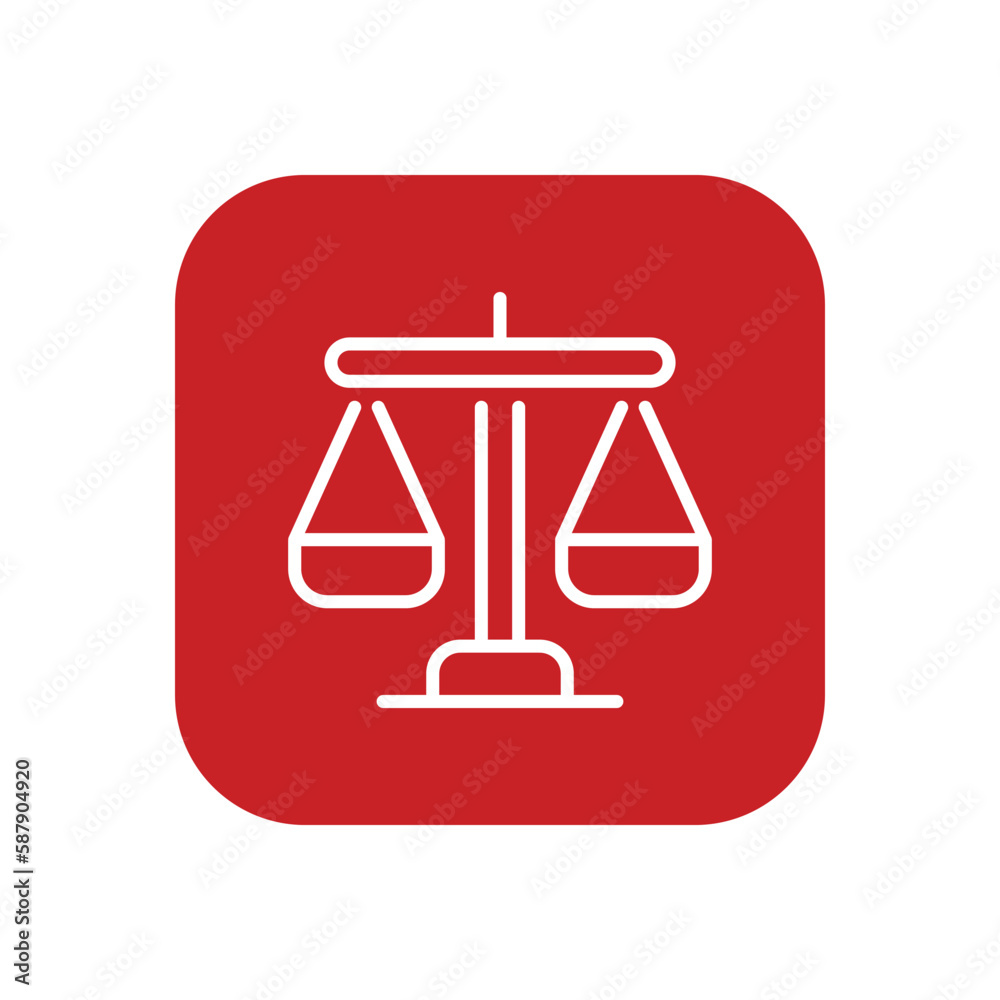 Scale icon vector stock. Scale icon vector stock.