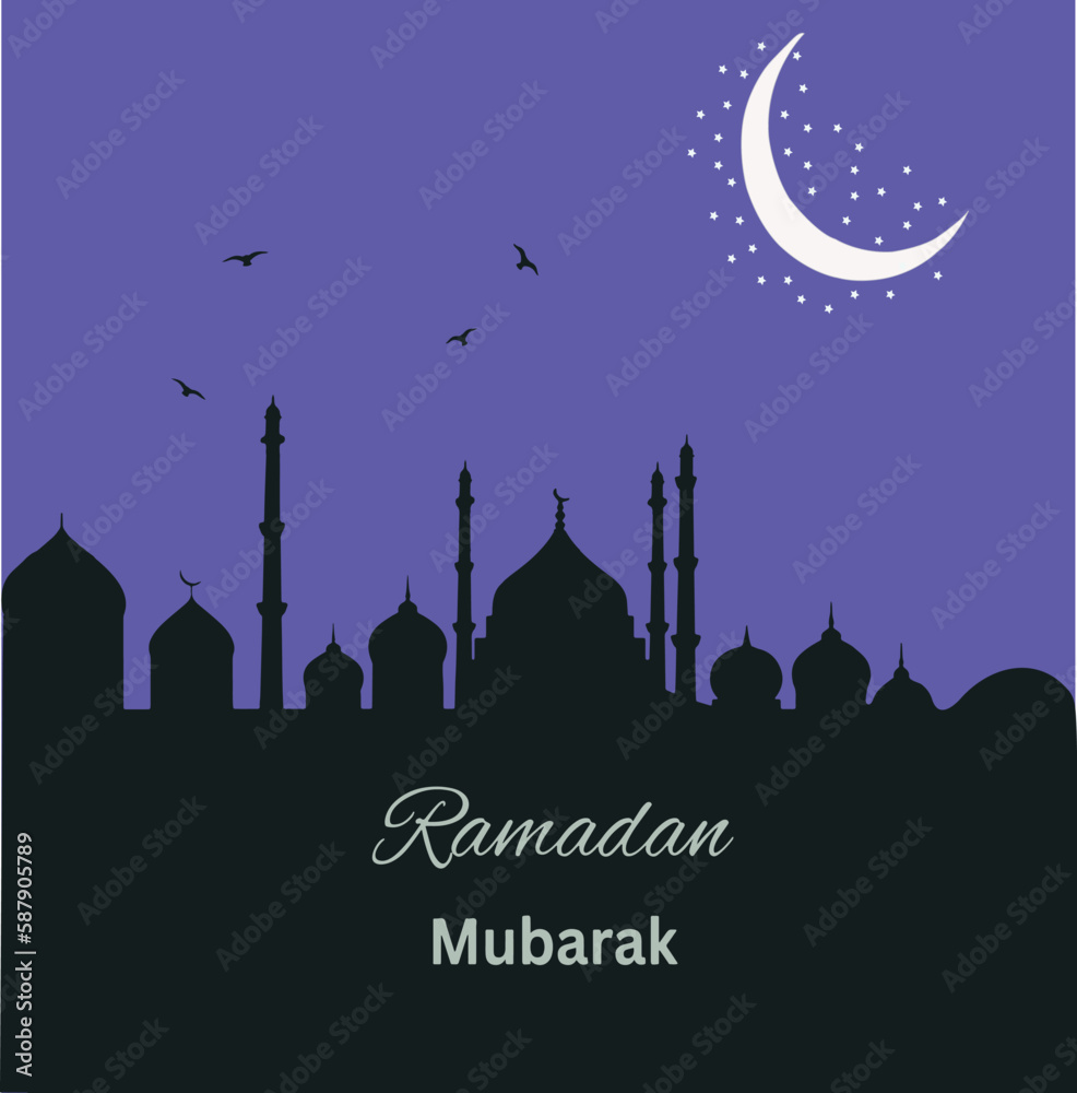 Ramadan Mubarak background