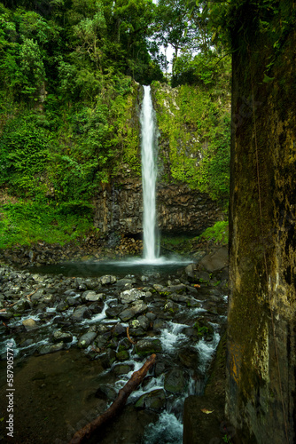 Lembah Anai Waterfall, the beautiful waterfall that located on the side of the road between city of Padang and city of Padang Panjang. you can clearly see the beauty of it from the province's road