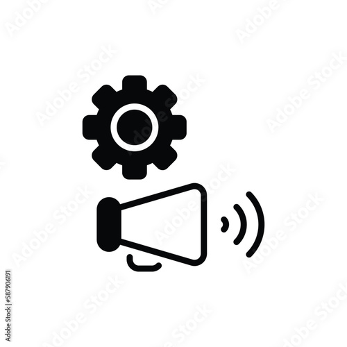 Auto Marketing icon vector stock.