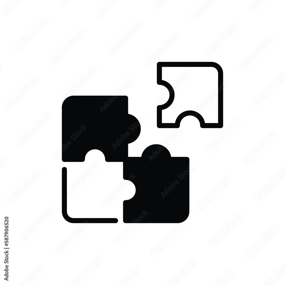 Problem Solve icon vector stock.