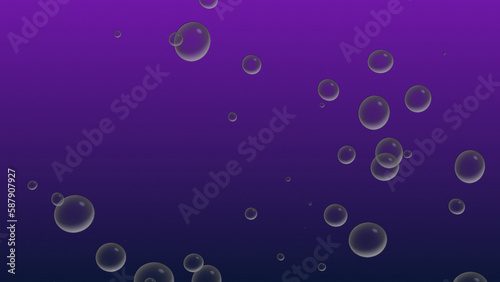 Abstract Bubbles Background template design underwater (ID: 587907927)
