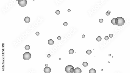 Abstract Bubbles Background template design underwater (ID: 587907960)