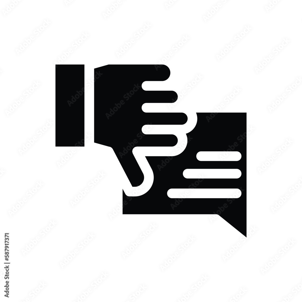 bad reviews solid icon illustration vector graphic bad reviews solid icon illustration vector graphic