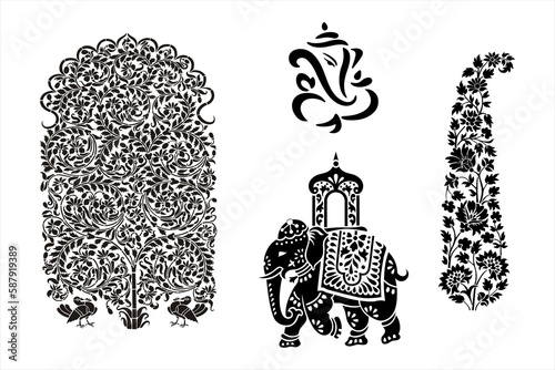 traditional Hindu icons , cultural heritage , India , Asia	