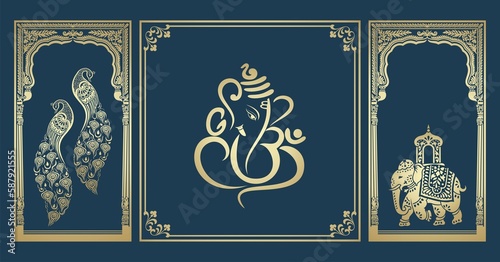 Wallpaper Mural Hindu icons, Hinduism ,cultural heritage , India , Asia	 Torontodigital.ca