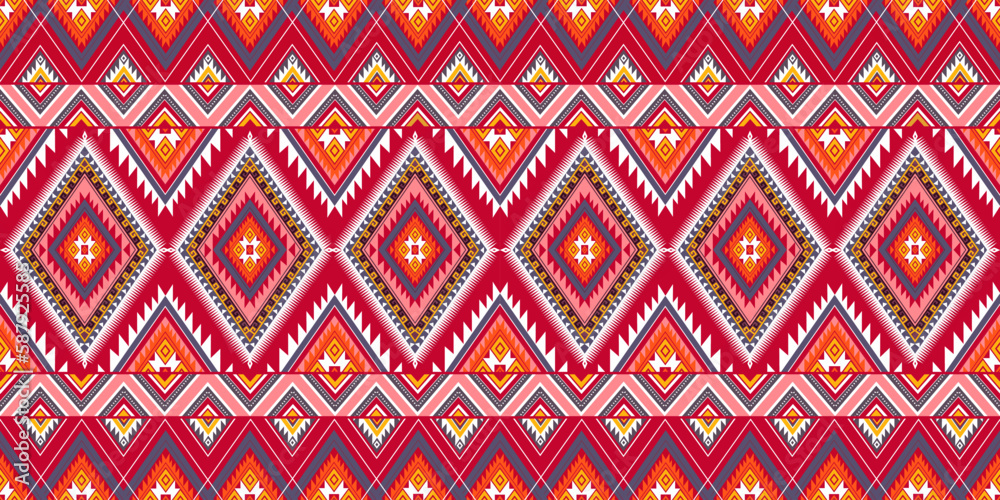 Carpet tribal pattern art. Geometric ethnic seamless pattern traditional. Design for background, wallpaper, fabric, clothing, batic, carpet, textile, batik, embroidery style. vector illustraion. Carpet tribal pattern art. Geometric ethnic seamless pattern traditional. Design for background, wallpaper, fabric, clothing, batic, carpet, textile, batik, embroidery style. vector illustraion.