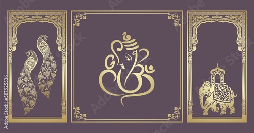 Wallpaper Mural Hindu icons, Hinduism ,cultural heritage , India , Asia	 Torontodigital.ca