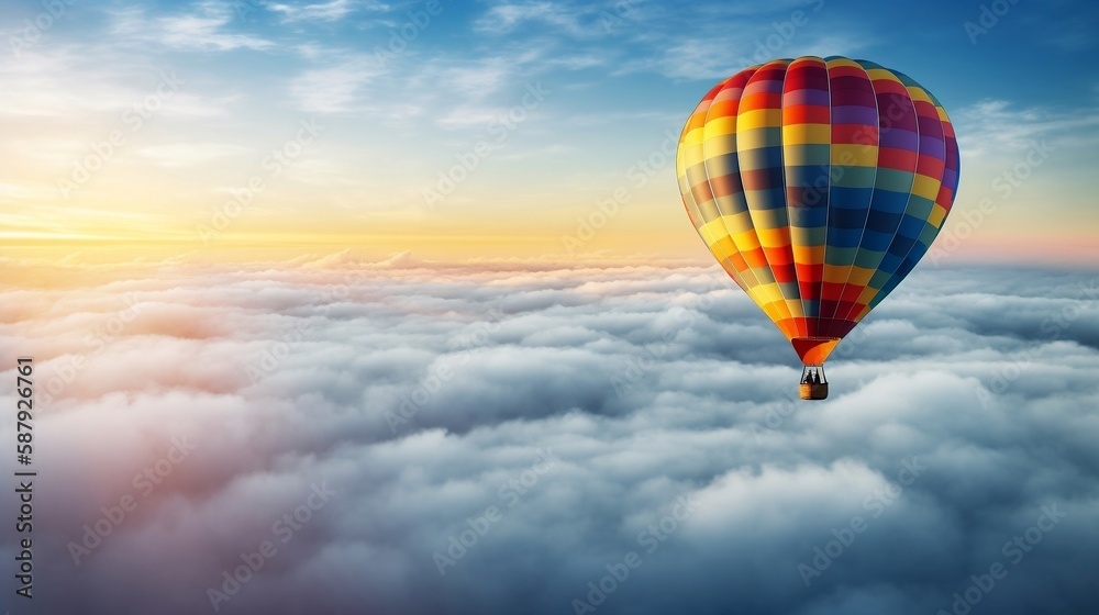 Obraz premium hot air balloon