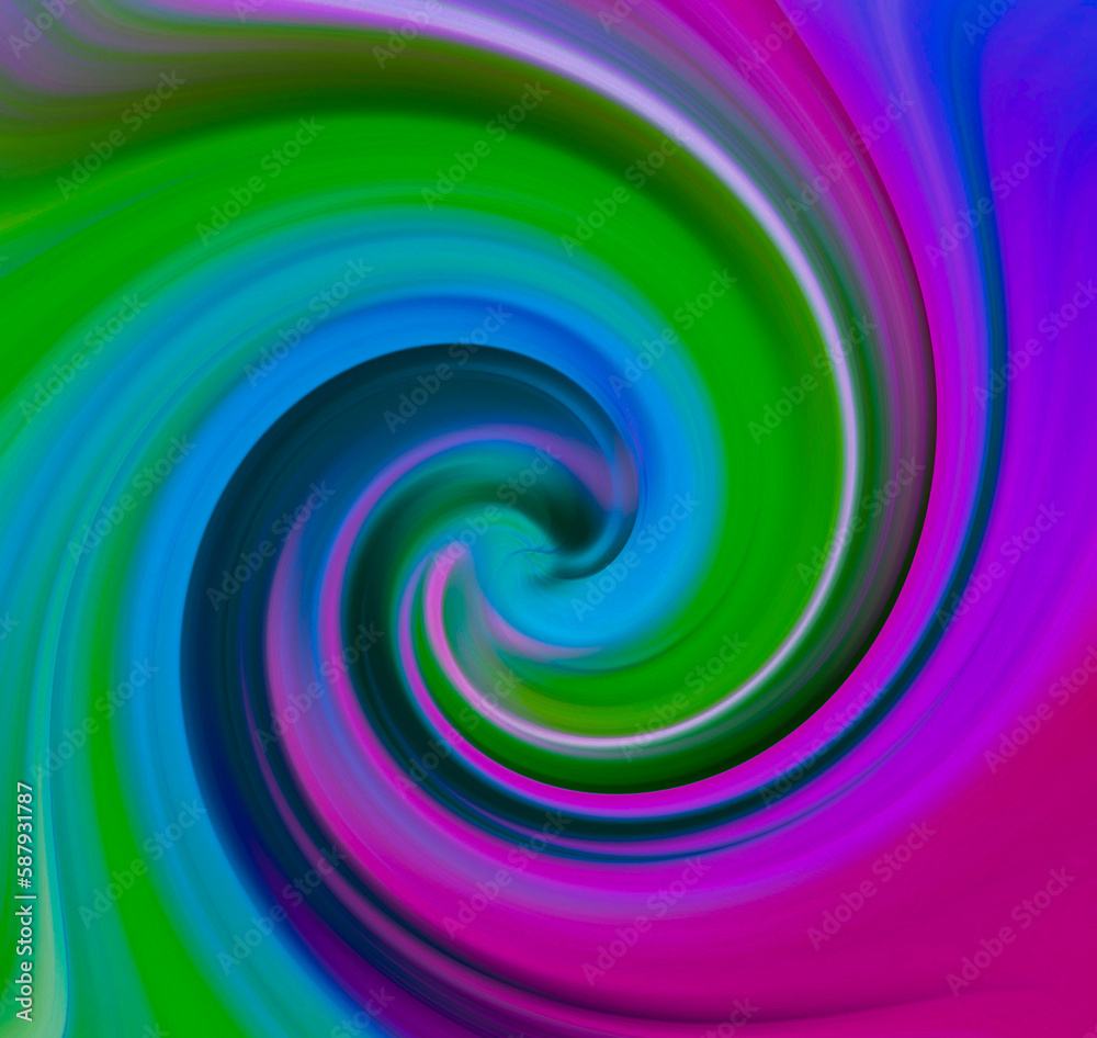 Fototapeta premium abstract colorful swirl