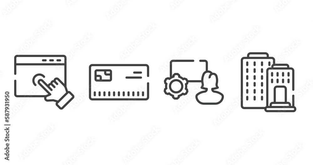 business and finance outline icons set. thin line icons sheet included web cursor, , marketing seminar, federal bank vector. business and finance outline icons set. thin line icons sheet included web cursor, , marketing seminar, federal bank vector.