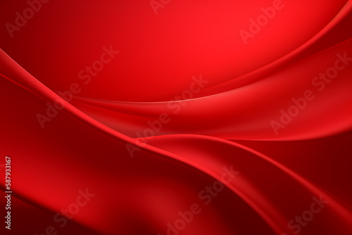 red royal silk, Generative AI	