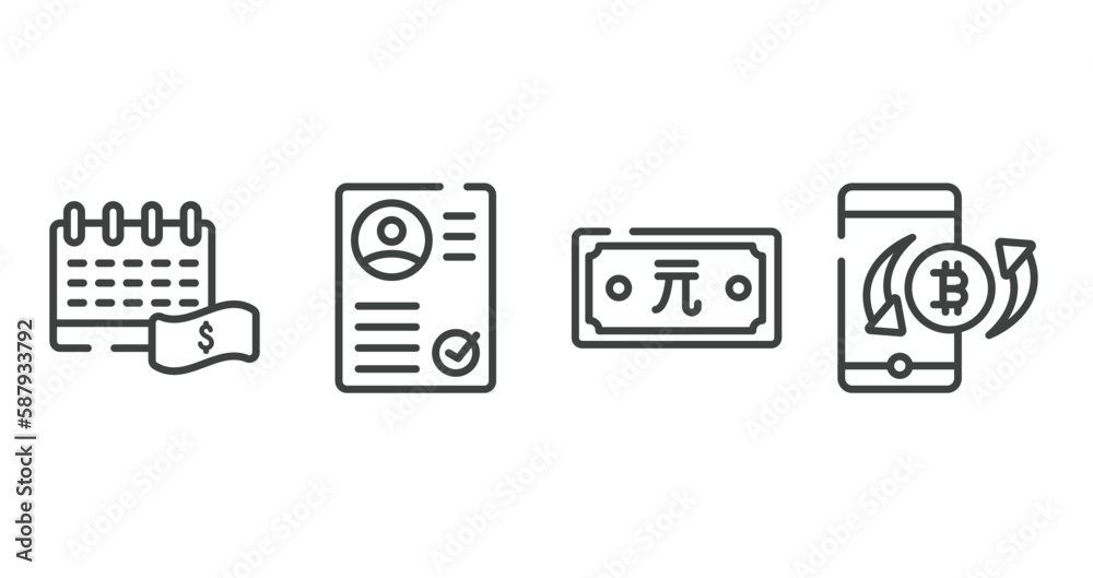 stationery outline icons set. thin line icons sheet included empathy, chance, root directory, puncher vector. stationery outline icons set. thin line icons sheet included empathy, chance, root directory, puncher vector.
