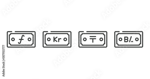 mall outline icons set. thin line icons sheet included centralized, graphic card, jigsaws, electrical appliances vector.