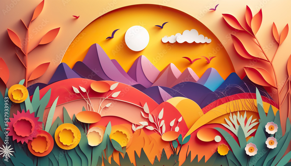 autumn background with leaves and flowers autumn background with leaves and flowers