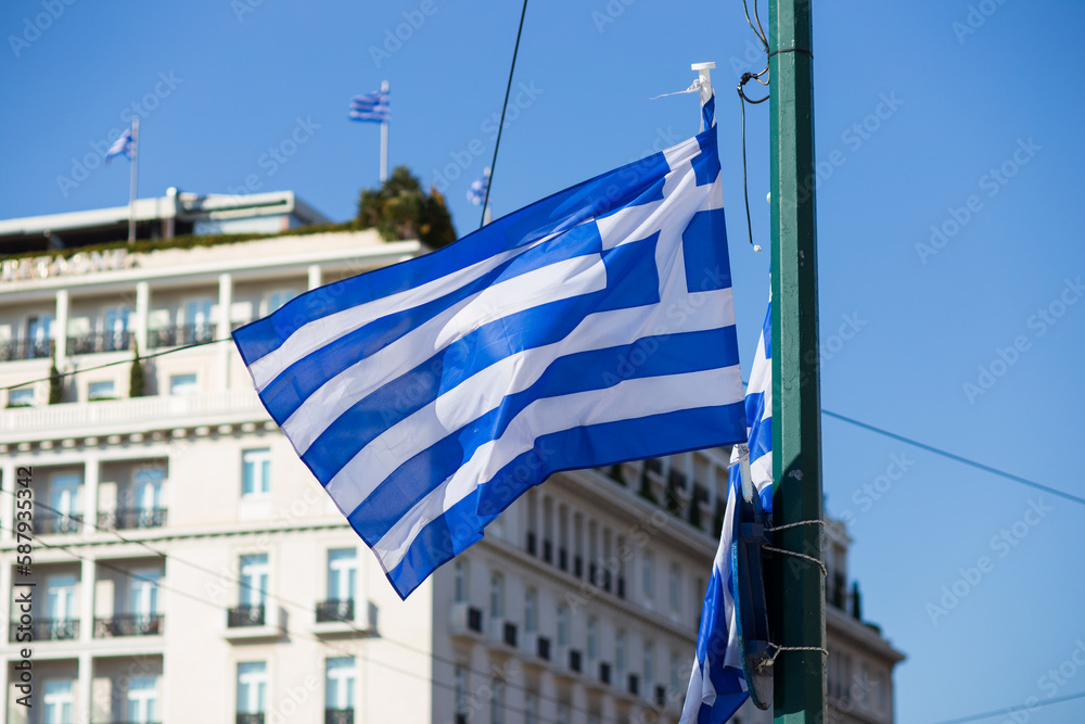 National flag of Greece