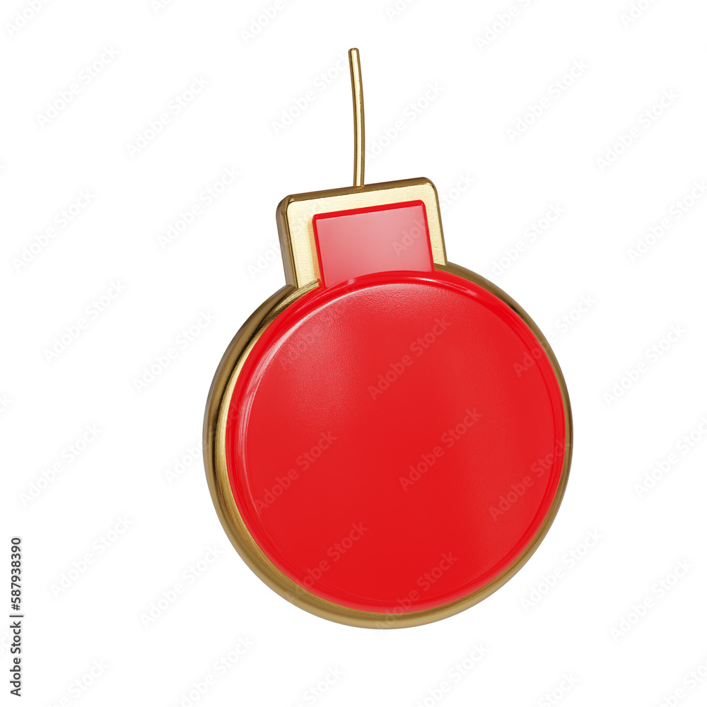 bomb gold red bomb gold red