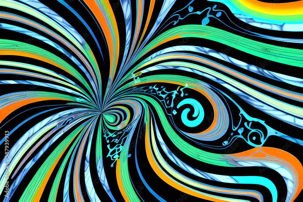 Neon Swirl Neon Swirl