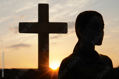 Quadro su tela Atheism