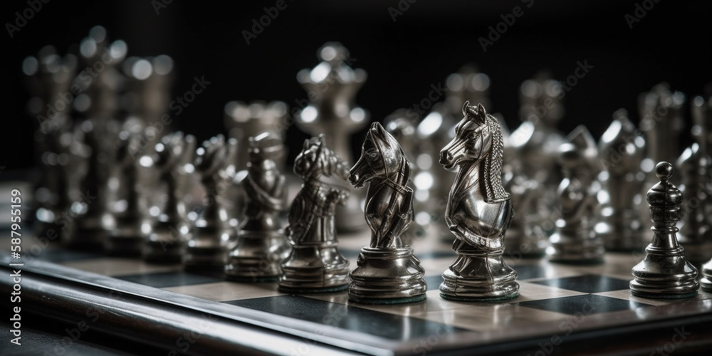 silver king chess to fighting to play successfully in the competition with Strategy Generated AI silver king chess to fighting to play successfully in the competition with Strategy Generated AI