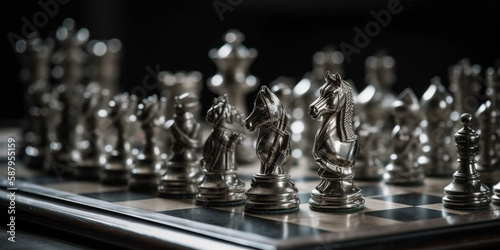 silver king chess to fighting to play successfully in the competition with Strategy Generated AI