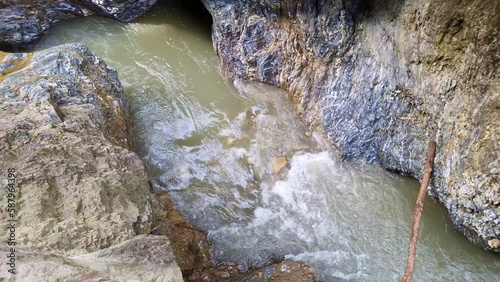 Views of the Liechtenstein Gorge near Sankt Johann in Pongau Austria. A good Place for Hikers and Nature Lovers