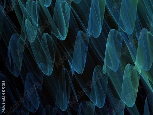 Imaginatory fractal abstract background Image