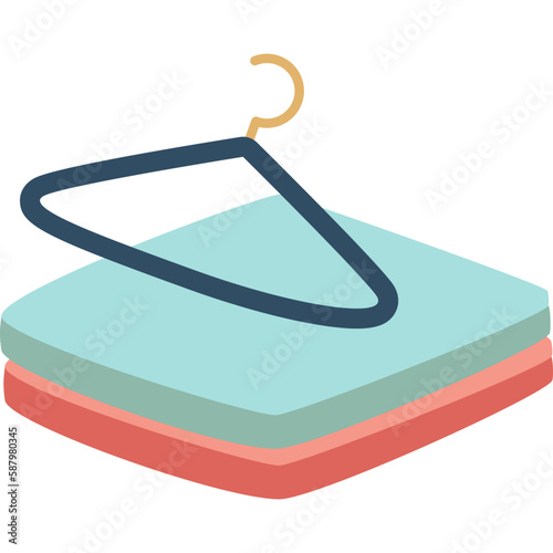 Cloth Hanger Illustration