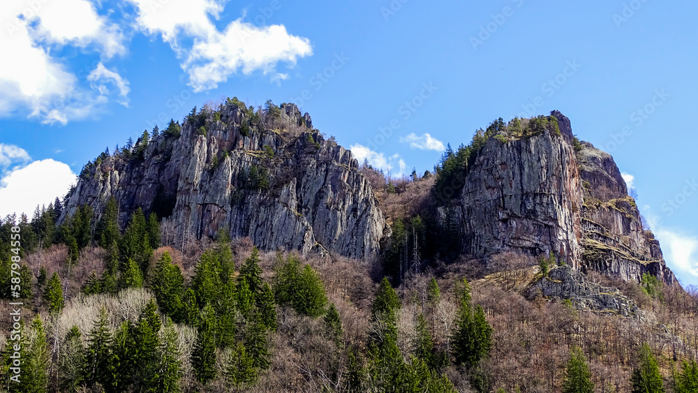 Very famous and great looking rock near Smolyan, Bulgaria.