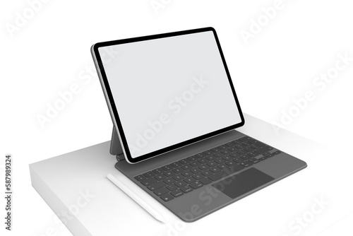 Tablet and Magic Keyboard