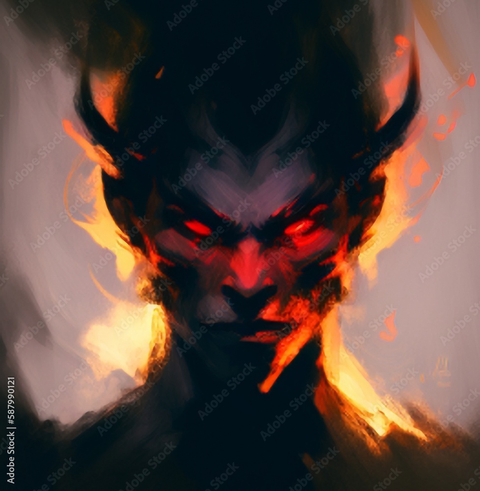Fototapeta premium fire in the fire