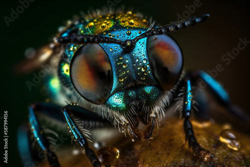 Blue Beetle up close © AlysumPhoto