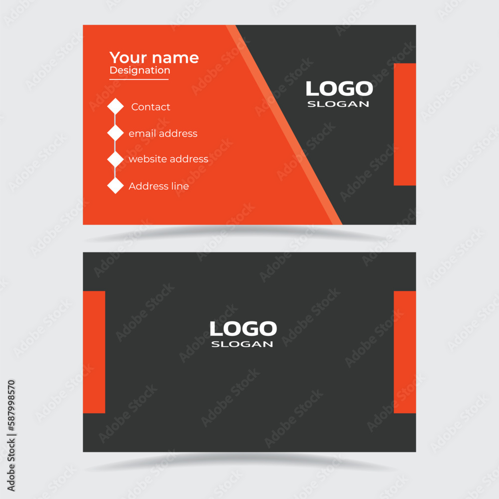 business card template design design, contacts card template design, visiting card template design