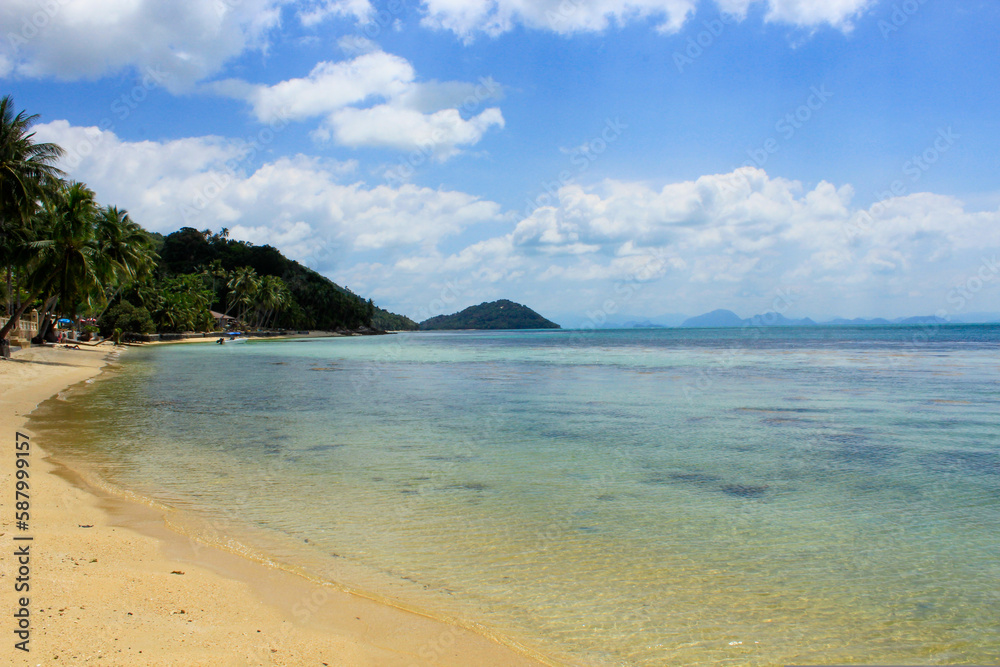 Landscape on the island of Ko Samui, Thailand