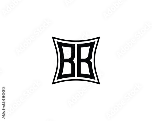 BB Logo Design vector template