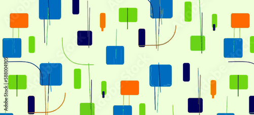 Digital And Textile Design Pattern