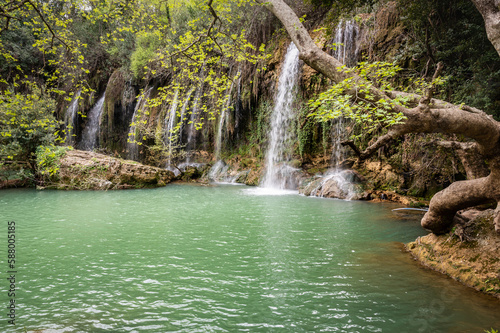 Kurşunlu Waterfall in Antalya, Turkey © MatousVins