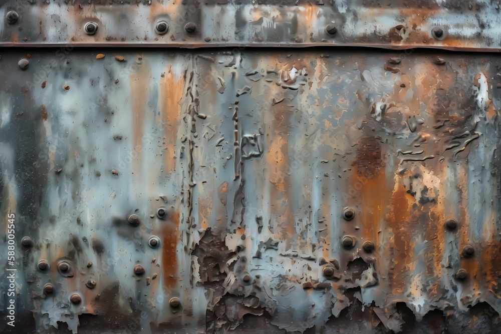 A close up of a metal surface Generative AI A close up of a metal surface Generative AI