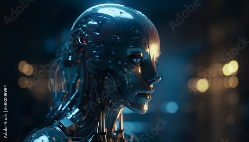 Robotic Head, Generative AI